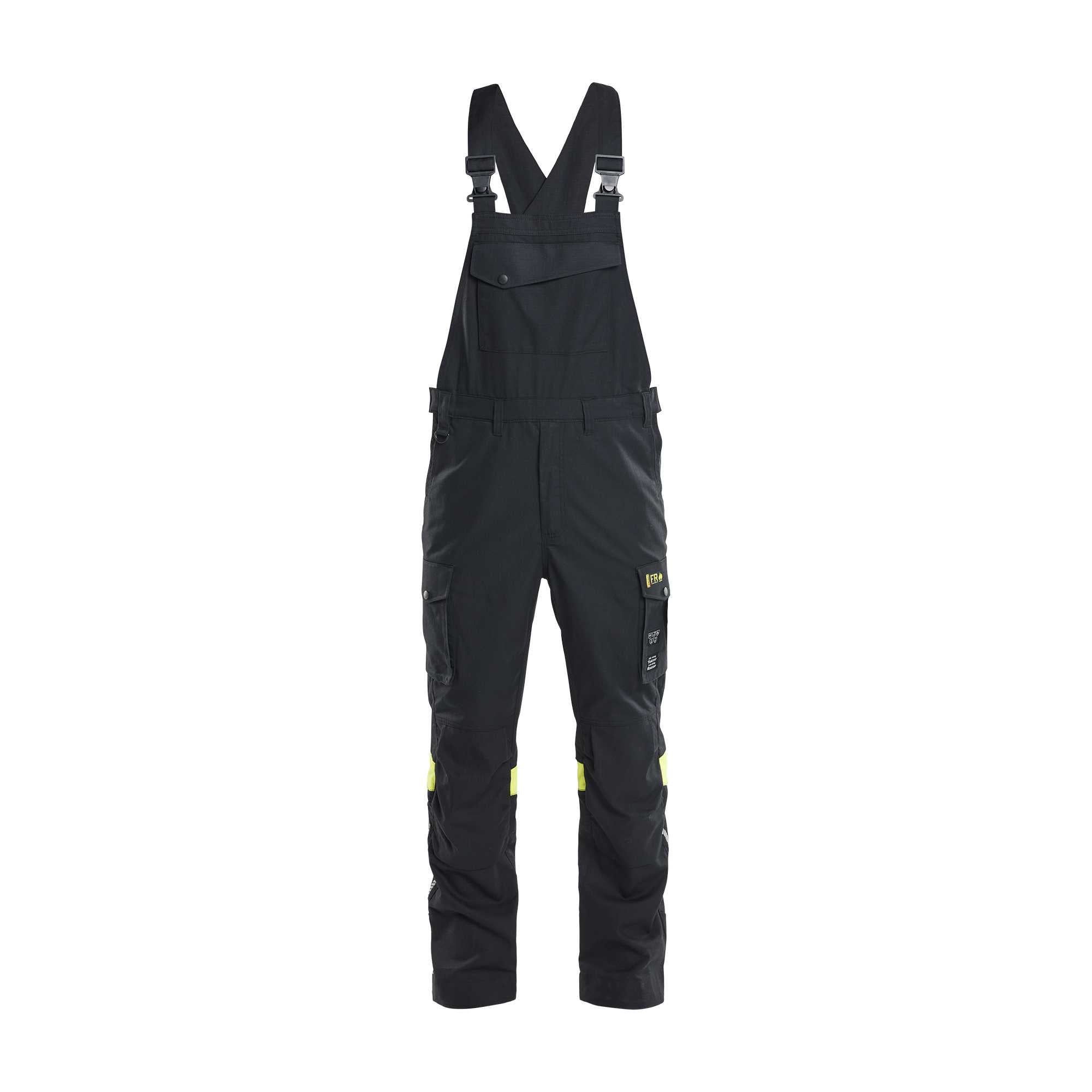 BLAKLADER 26171512 Inherent Bib Trousers Work Bib Trousers Men - ripstop fabric